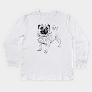 Mops Kids Long Sleeve T-Shirt